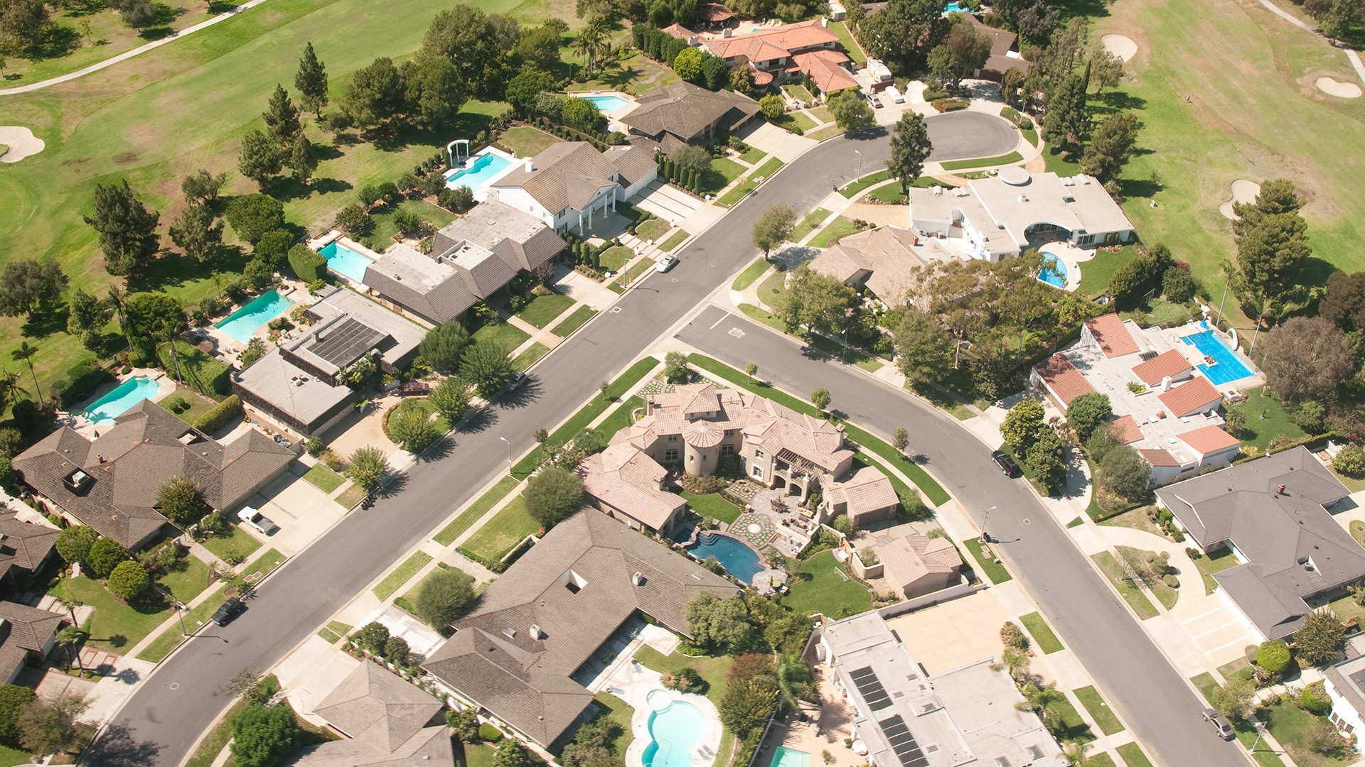 Neighborhood aerial
