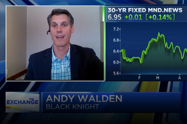 Andy Walden on CNBC’s The Exchange: Home Prices May Dip Before Trending Higher