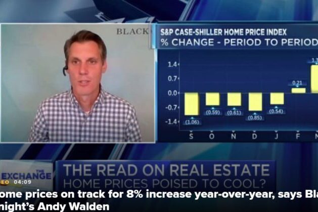Andy Walden Offers Latest Housing Market Insights on CNBC